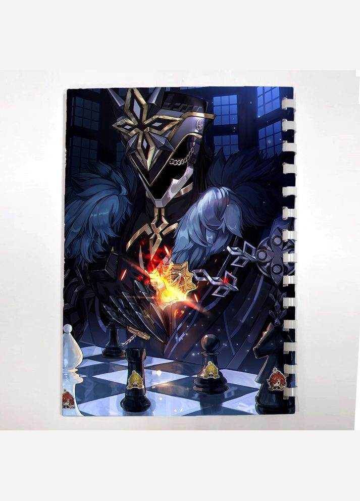 Блокнот скетчбук Капитано Геншин импакт Genshin Impact для рисования (sk0223) No Brand (327006170)