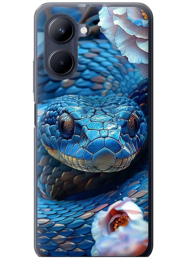 Силиконовый чехол 'Blue Snake' для Endorphone Realme C33 (287272198)