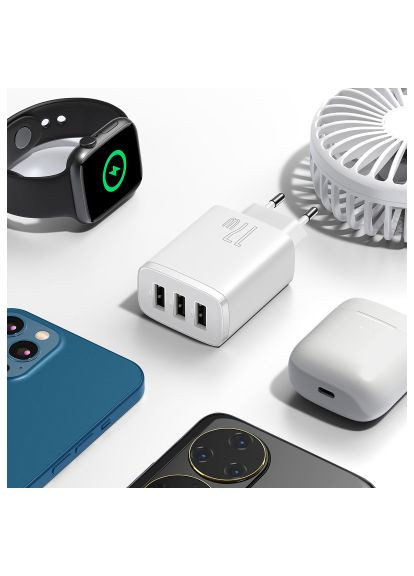 Зарядное устройство для (CCXJ020102) Baseus White (370015876)