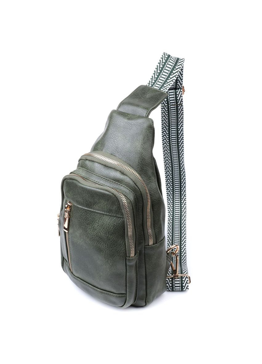 Стильна слінг сумка для жінок з екошкіри 22745 Vintage (304533794)