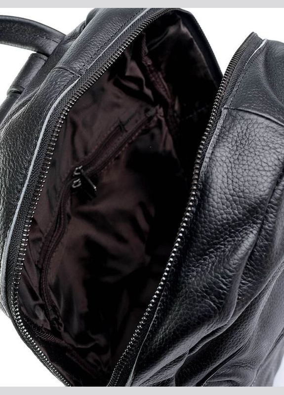Женский кожаный рюкзак черный No Brand (292557712)