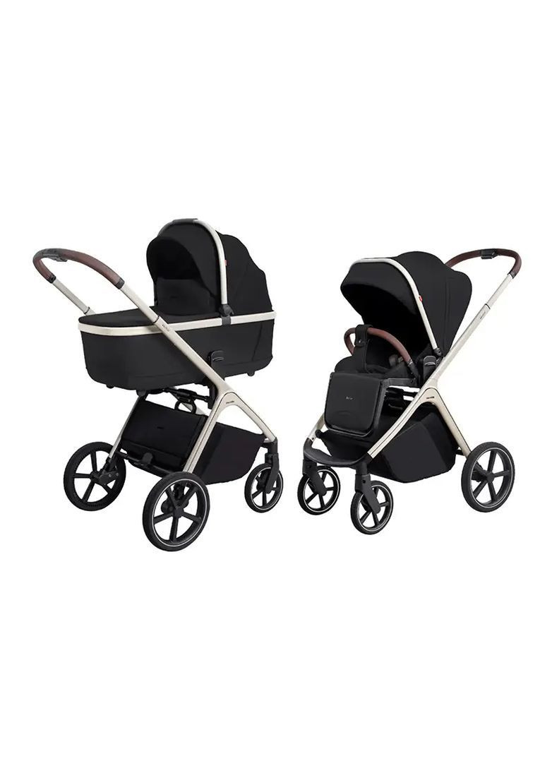 Коляска универсальная 2в1 с люлькой и прогулочным блоком Pearl Black CRL-6550 CARRELLO Нем7846 (370973248)