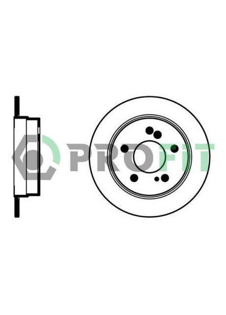 Диск тормозной PROfit (345765054)