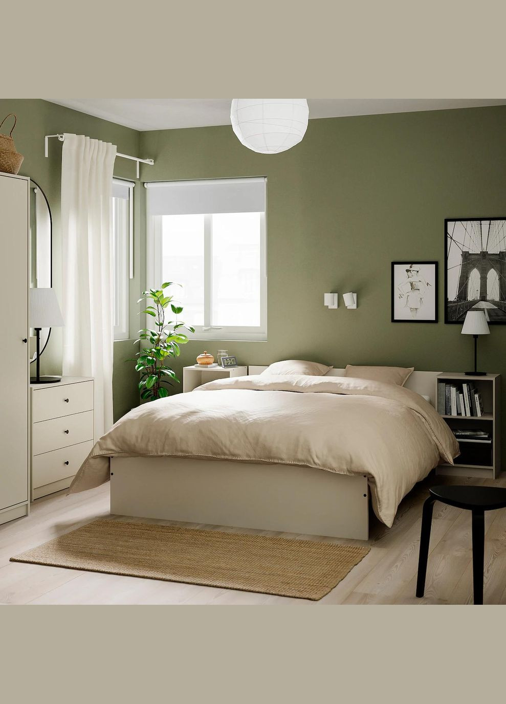 Стіл біля ліжка ІКЕА GURSKEN 39х30 см (80486328) IKEA (278408265)