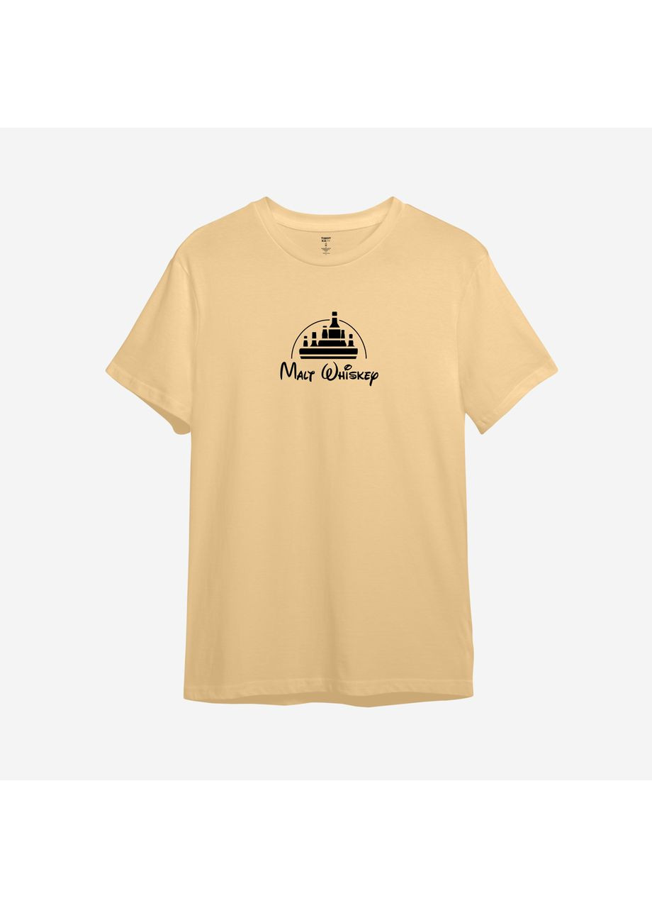 Койот футболка з принтом "malt whiskey". з гумором про walt disney (10190108203) з коротким рукавом ТiШОТКА
