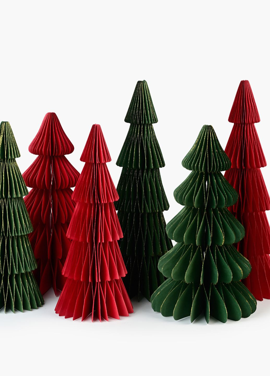 Ялинка паперова декоративна 30 см MVM (311952124)