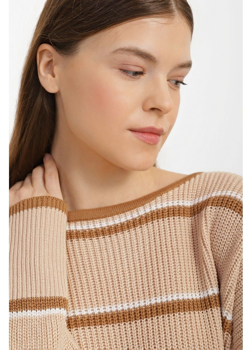 Бежевий демісезонний джемпер jw902 Sewel