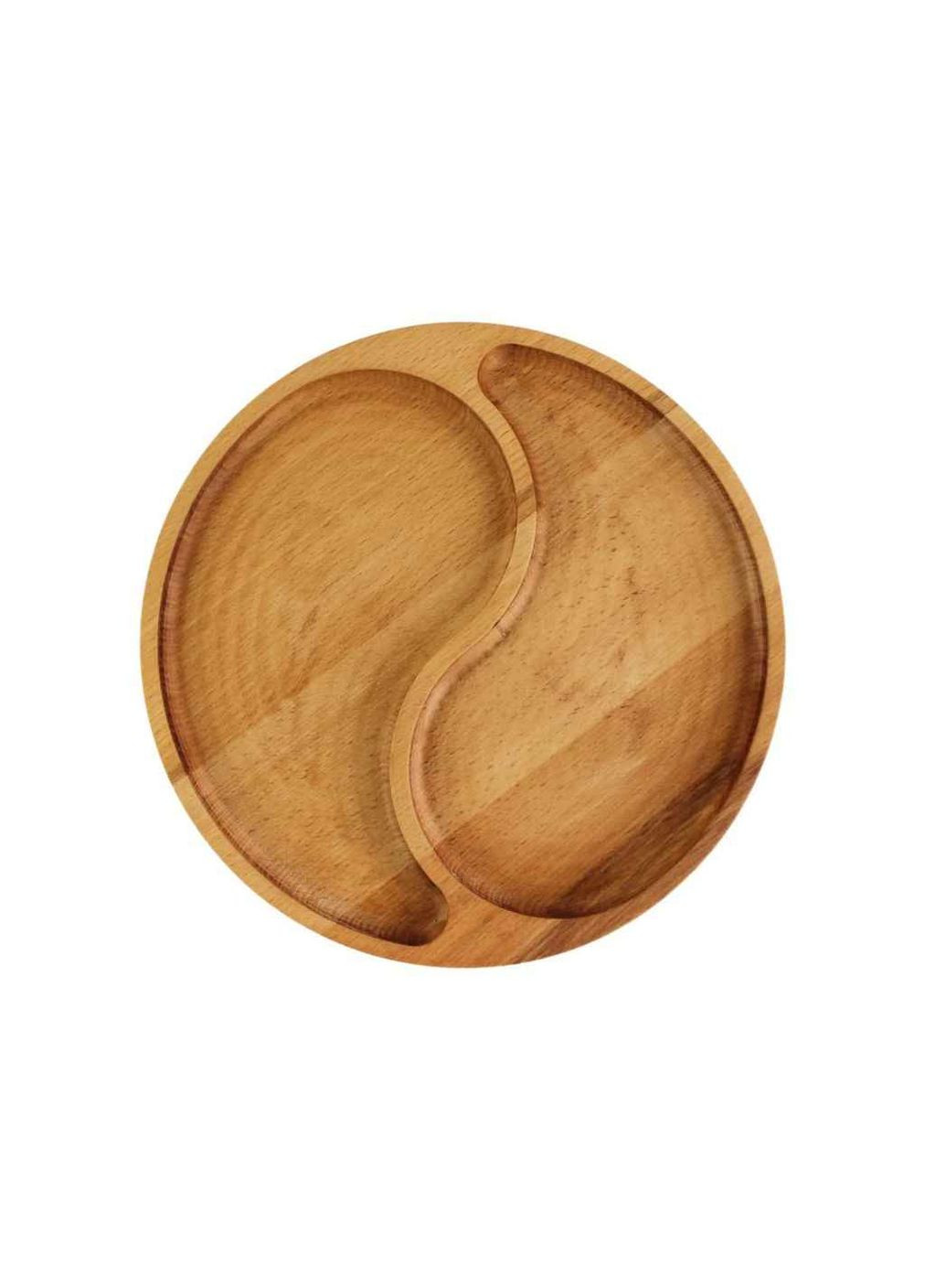 Менажница 2 секции d=28см DUO "Бук" Brizoll (357217228)