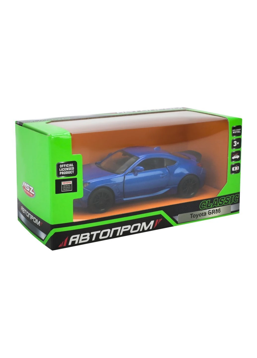 Металлическая модель машины Autoprom 16,5 см, двери открываются, масштаб 1:32-1:39, в ассортименте - No Brand 10015 (374656518)