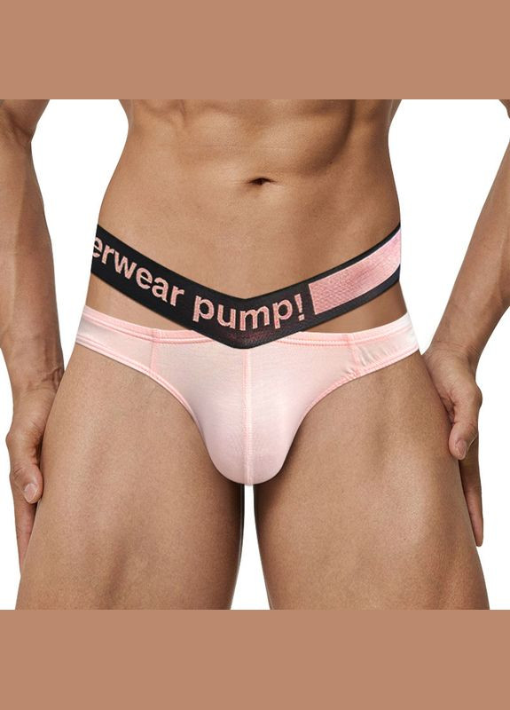 Мужские розовые мужские трусы стринги Pump