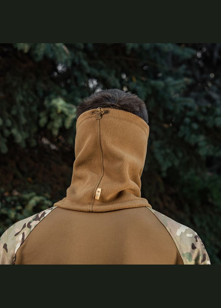 Шарф-труба Elite короткая с затяжкой флис (320г/м2) Coyote Brown M-TAC (315339342)