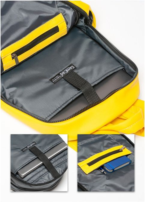 Рюкзак чоловічий з екошкіри Zard LST жовтий Sambag (301871874)