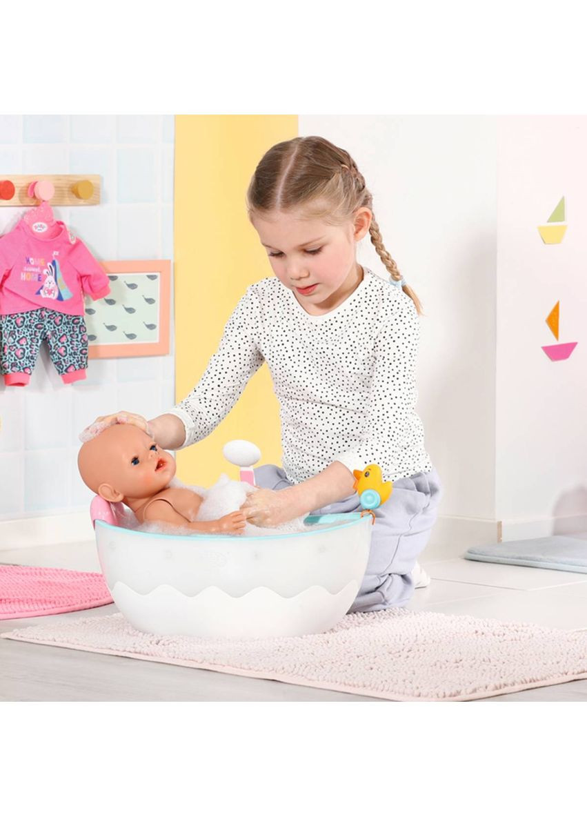 Ванночка для пупса автоматическая, звук, свет (36-43 см) 835784 BABY born (362695799)