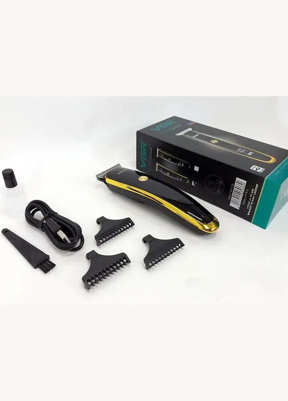 Профессиональная триммер электробритва для стрижки волос и бороды черный (2097774692) VGR V-966 (328962065)