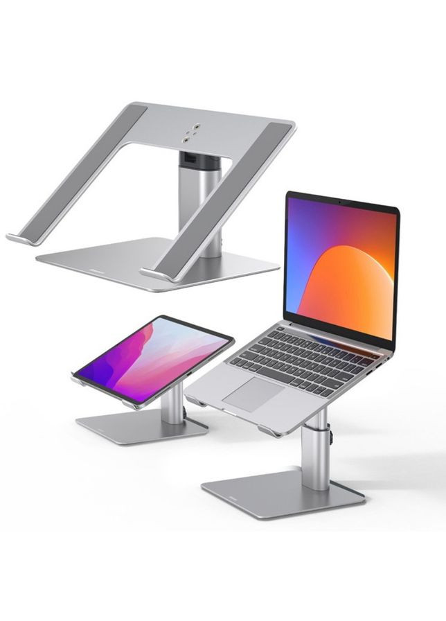 Настольная подставка для ноутбука Metal Adjustable Laptop Stand LUJS000012 Baseus (293346707)