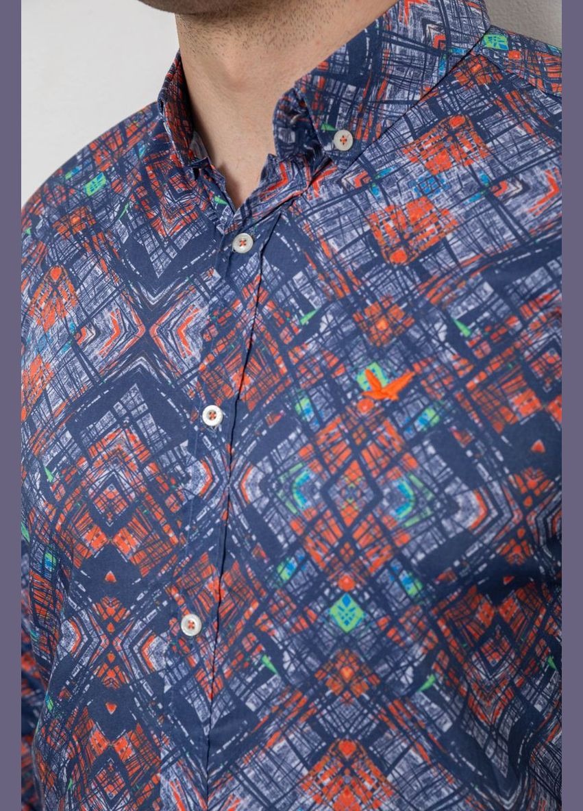 Сорочка чоловіча з принтом Ager 214R2684 (338185892)