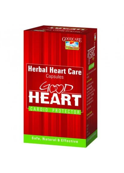 GOOD HEART, Goodcare (ГУД ХАРТ трав'яний кардіо протектор), 60 капс. No Brand (375059324)