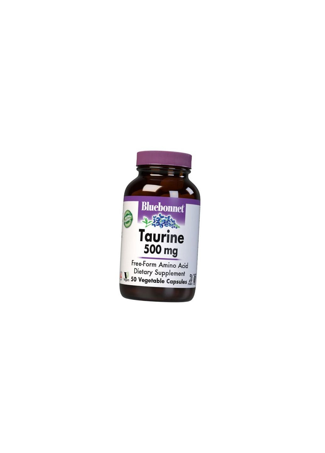 Taurine 500 50вегкапс (27393004) Bluebonnet Nutrition (293254652)