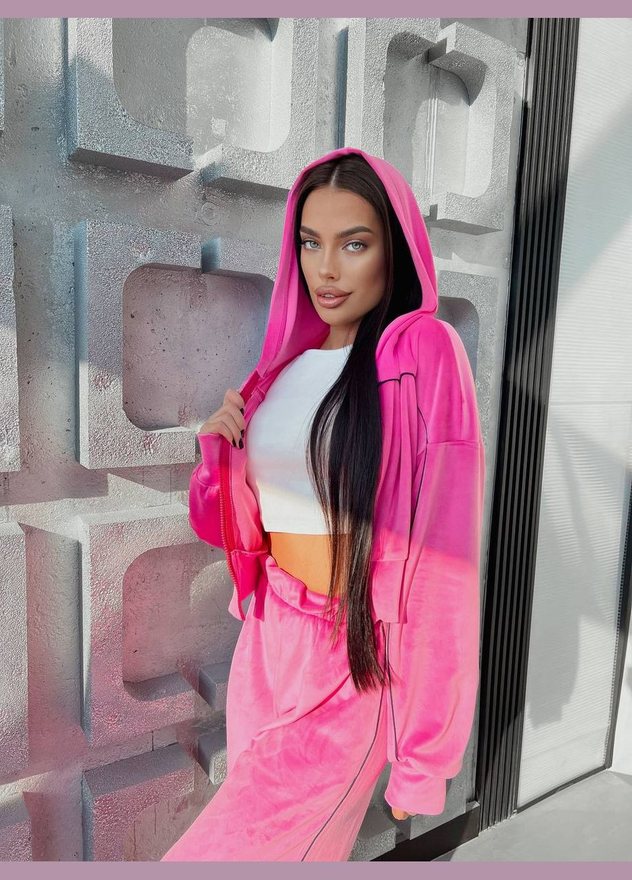 Жіночий спортивний костюм з капюшоном. Україна (331606021)