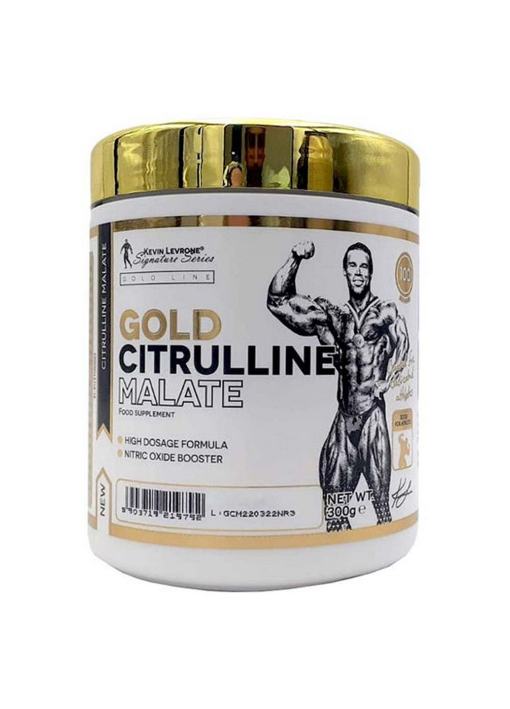 Амінокислота Gold Citrulline Malate, 300 грам Kevin Levrone (296260970)