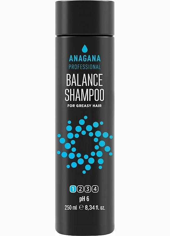 Шампунь "Баланс" для жирного волосся Balance Shampoo For Greasy Hair 250ml (2-1143134) ANAGANA (380150492)