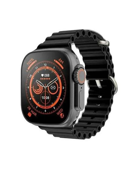 Часы умные GS 8 Ultra (49mm) черные Smart Watch (279826999)