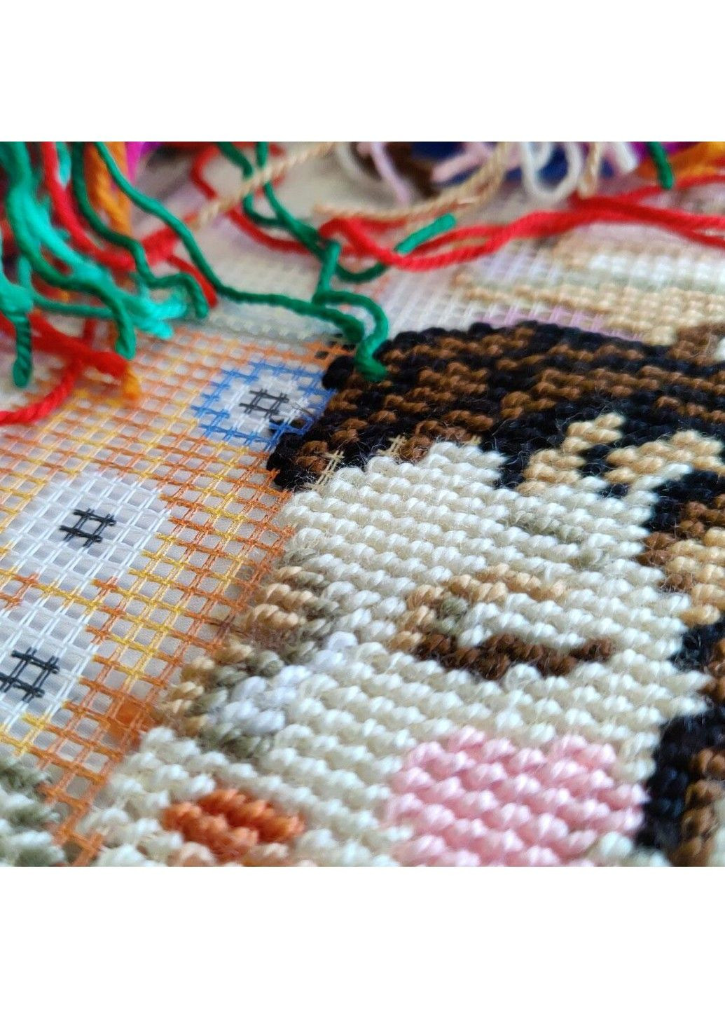 Набір для вишивання подушки хрестом «Три віки жінки» Г Клімт Страмін із пряжею Zweigart напівхрест 40х40 см No Brand (333166139)