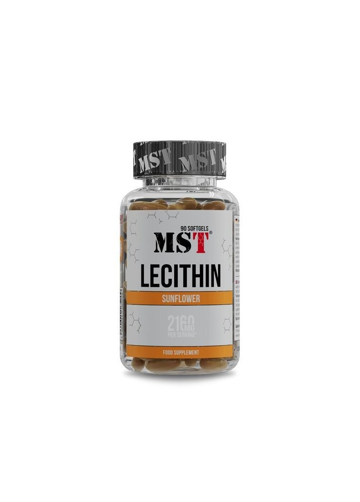 Лецитин Lecithin Sunflower, 90 капсул MST (334704716)