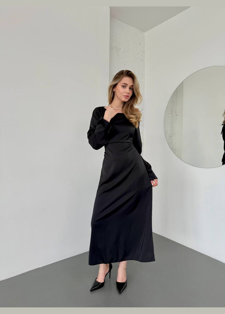 Чорна кежуал, коктейльна, вечірня жіноча сукня Україна