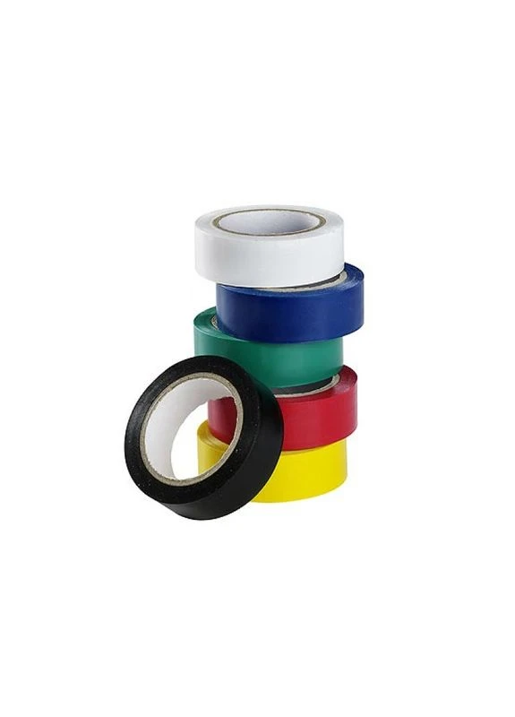 Стрічка ізоляційна 10 м x 17 x 0.14 мм колір MIX (ET-20SET6) Apro (322318861)