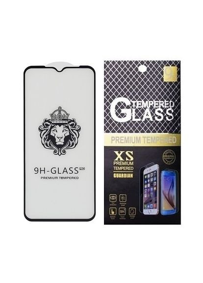 Захисне скло для Samsung Galaxy A14 / A14 5G / M14 з чорною рамкою Lion (327432161)