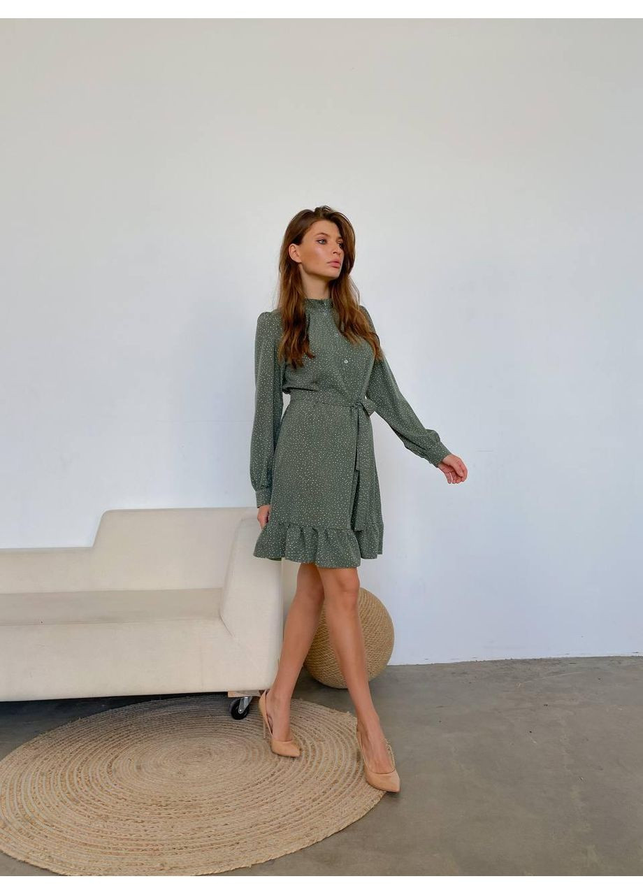 Оливкова сукня Come See and Buy