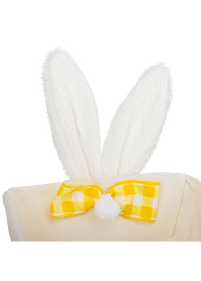 Пасхальная корзинка "Белые ушки", 19 см (9109-029) ELISEY Кролик (326807901)