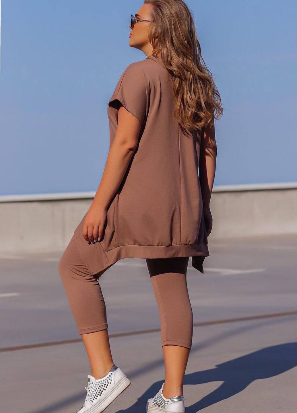 Костюм двойка: Туника свободного кроя и бриджи. Tik-Tak (340334696)