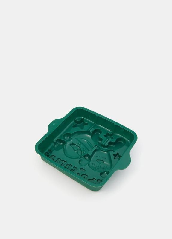 Силиконовая форма для запекания Рождество зеленая No Brand (315638194)