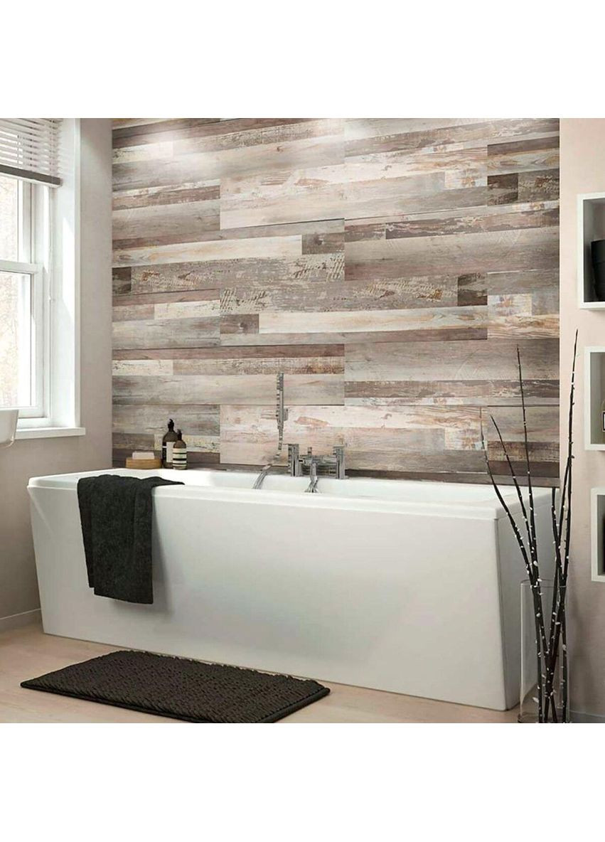 Самоклеящаяся виниловая плитка 152.4х914.4х1.5мм Мозаика светлая, цена за 1 шт. love-shopping Sticker Wall (354662437)