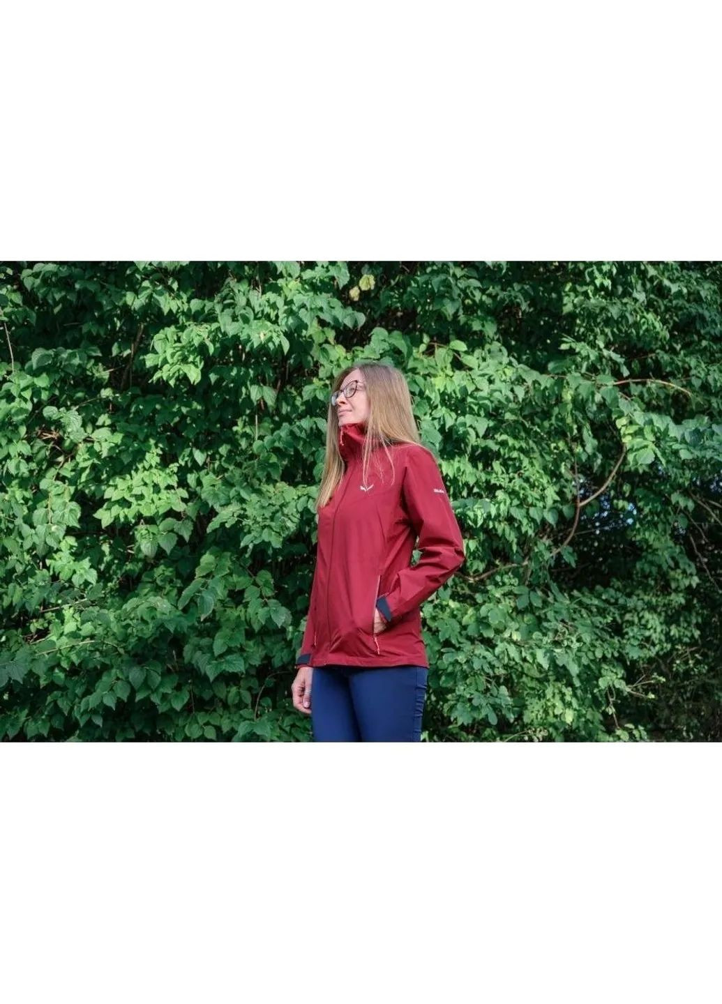 Красная демисезонная куртка puez aqua 4 ptx 2.5l wms Salewa