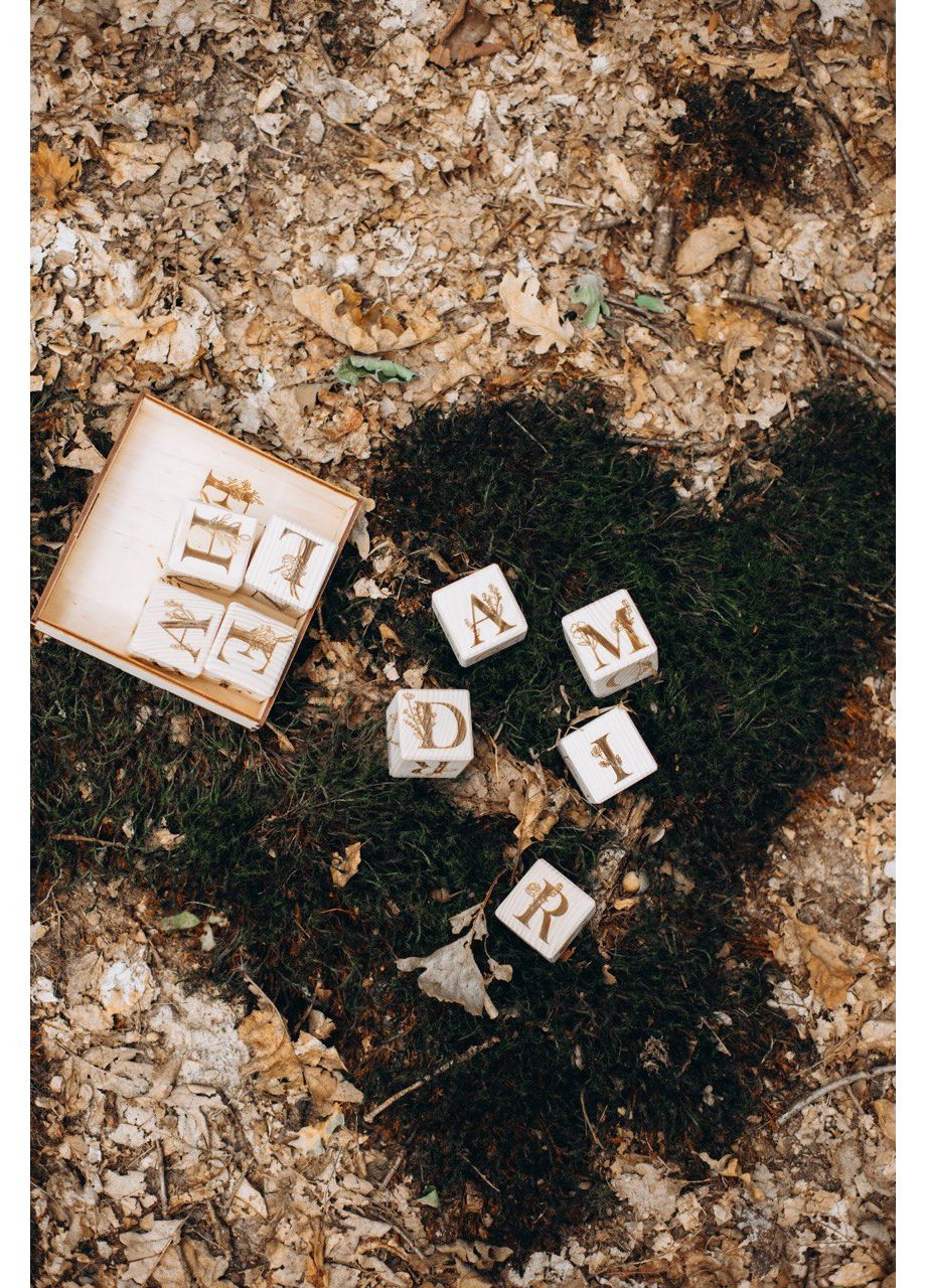 Рослинна абетка англійською мовою WittleWood (369632022)