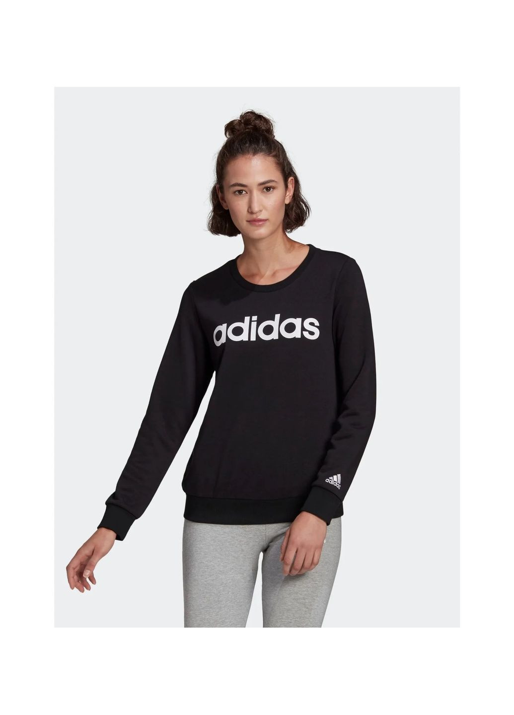 Світшот жіночий Wmns Essentials Sweatshirt Black GL0718 adidas (365963358)