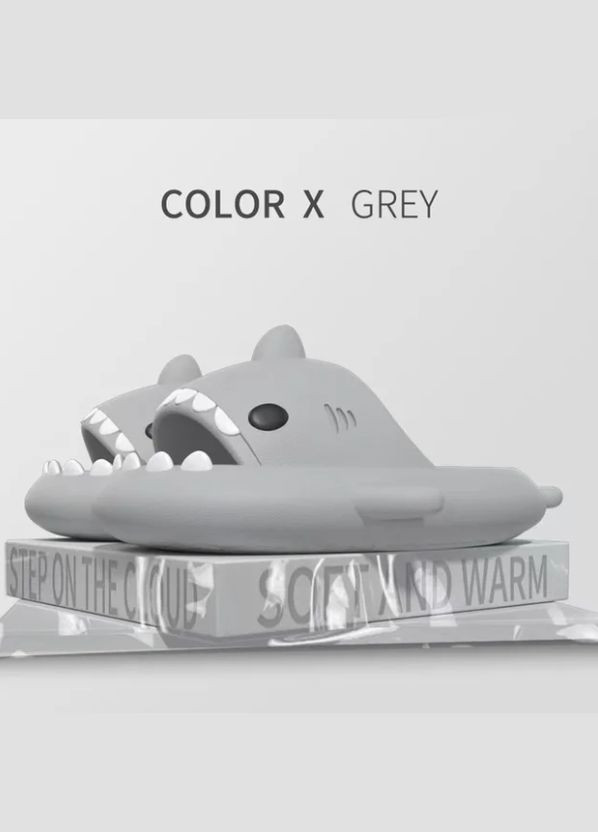 Тапочки, шлепки Акулы. Сланцы, кроксы. No Brand (295550336)