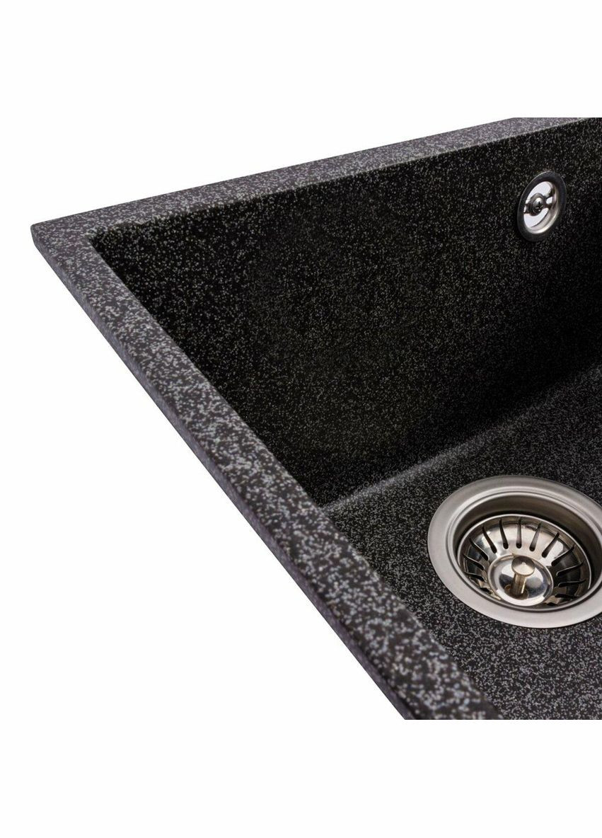 Мойка гранитная 3744 ROXY матовая (графит) Valeso (342071076)