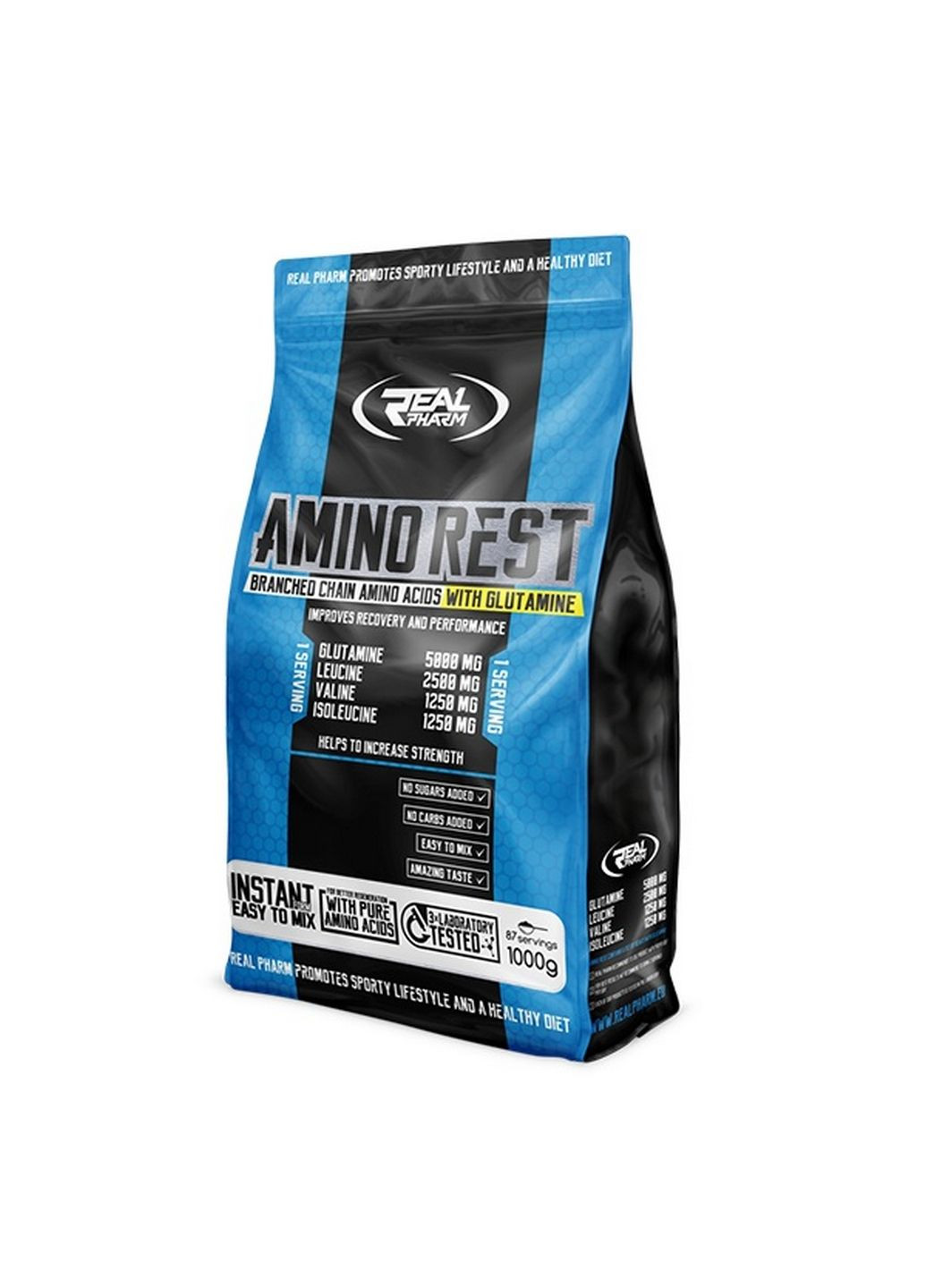 Аминокислота Amino Rest, 1 кг Манго-маракуйя Real Pharm (293416162)