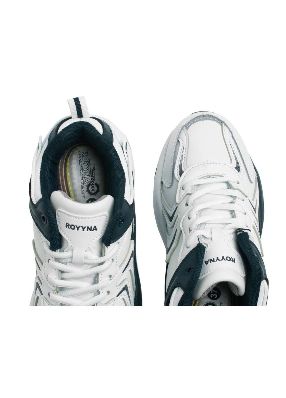 Белые кроссовки 7243032 39 цвет белый Royyna