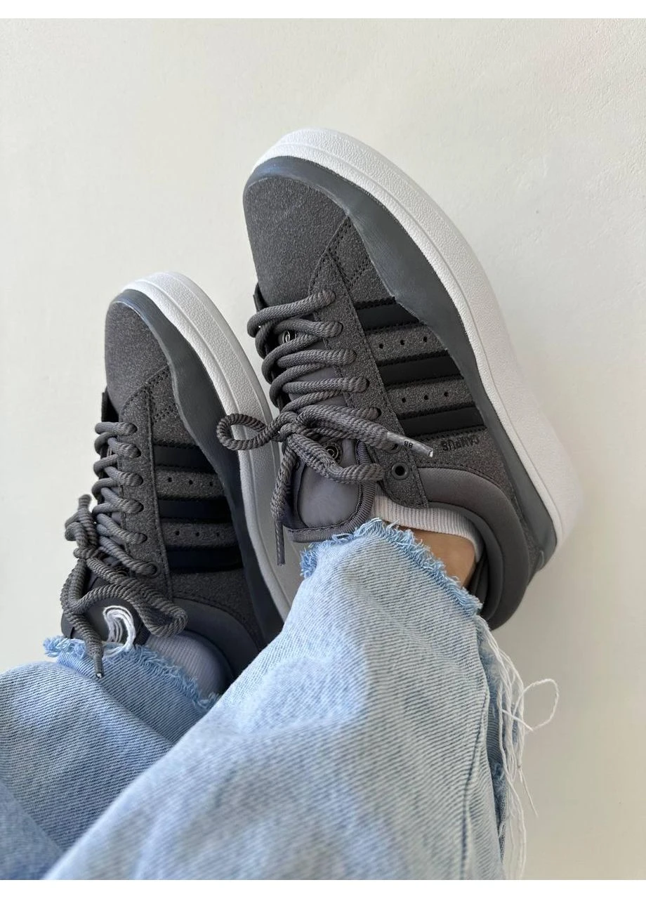 Цветные демисезонные кроссовки мужские adidas campus x bunny graphite адидас кампус No Brand