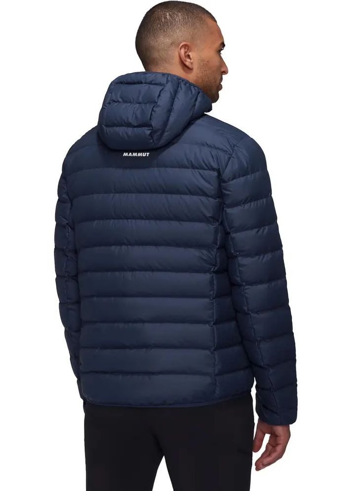 Комбинированная демисезонная куртка waymarker in hooded jacket men marine Mammut