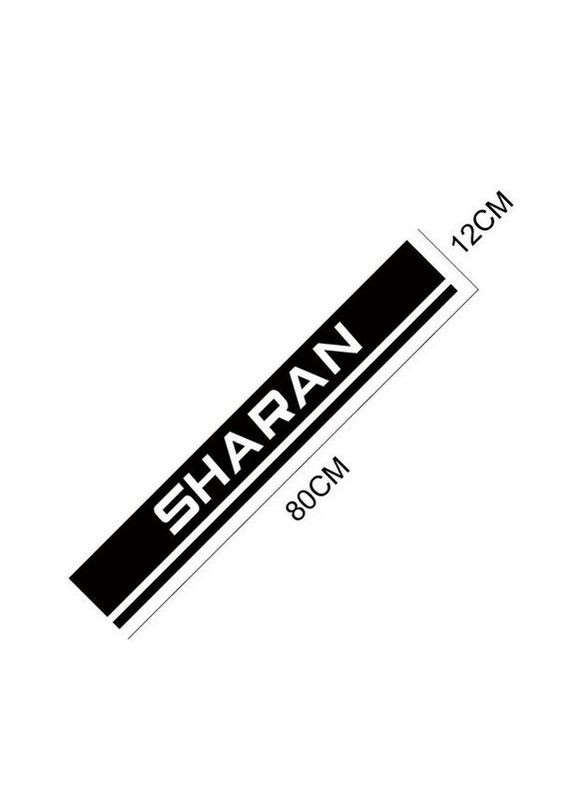 Полосы на капот 3D TUNING STUDIO Фольксваген Шаран B 800х120х0.060мм No Brand (362498668)