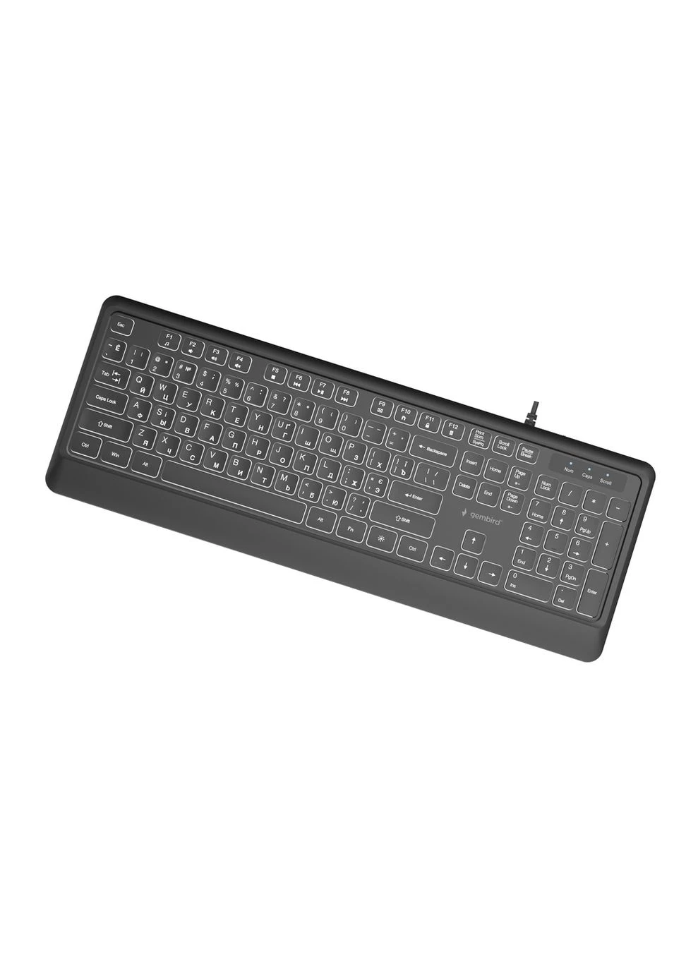 Клавіатура KB-UML-04-CYRL Black Gembird (393110923)