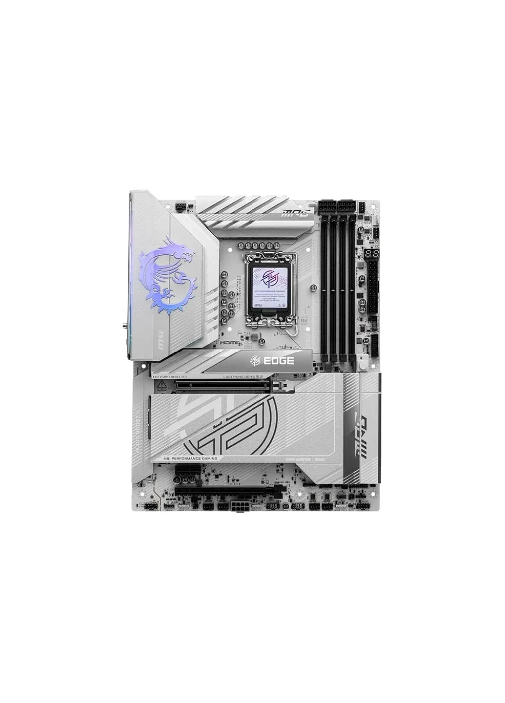 Материнcька плата MPG Z890 EDGE TI WIFI s1851 Z890 4xDDR5 M.2 HDMI Wi-Fi BT ATX MSI (393451861)
