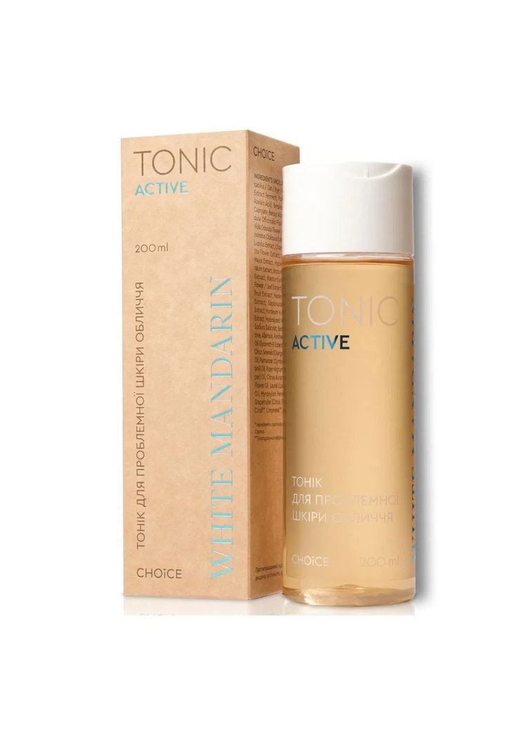 Тонік для проблемної шкіри обличчя Tonic Active 200 мл White Mandarin (361117500)