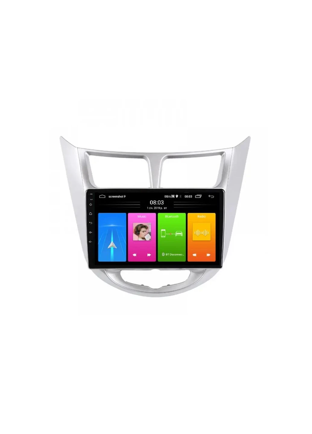Штатна магнітола 901. 2+32GB. CARPLAY Hyundai Accent 2010-2017 Nextone (378895060)